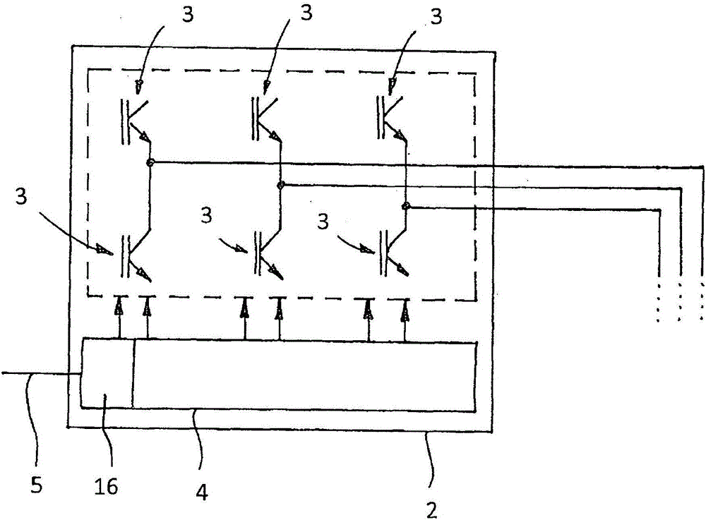 Method for actuating inverters connected in parallel