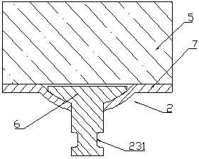 Combination floating type brake pad