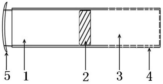 Circulating flow air guide device