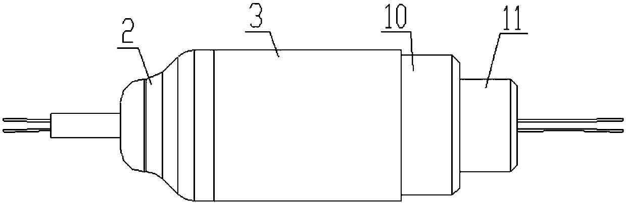 An outdoor high-voltage charging socket for electric vehicles