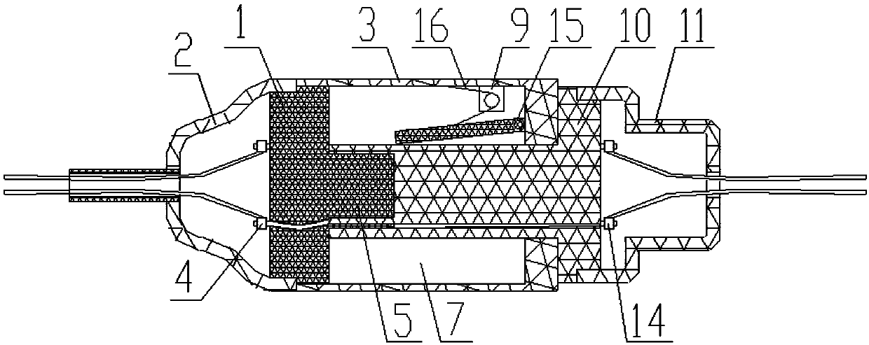 An outdoor high-voltage charging socket for electric vehicles