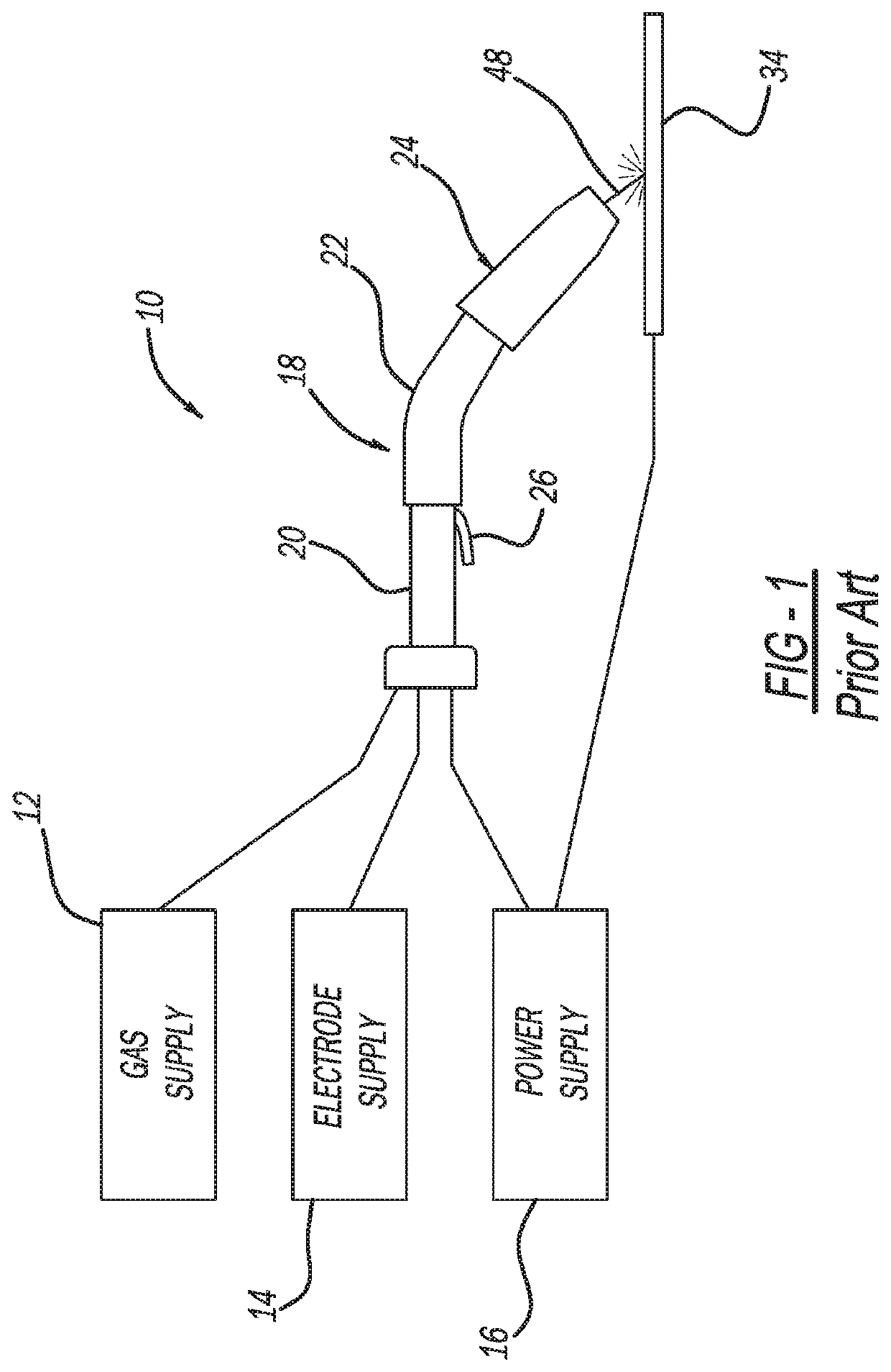 End assembly for welding device