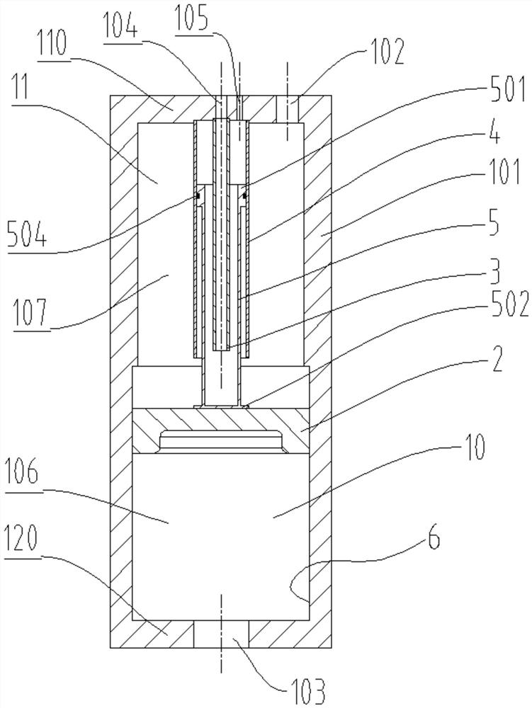 Energy accumulator and energy-saving system utilizing waste heat of engine tail gas