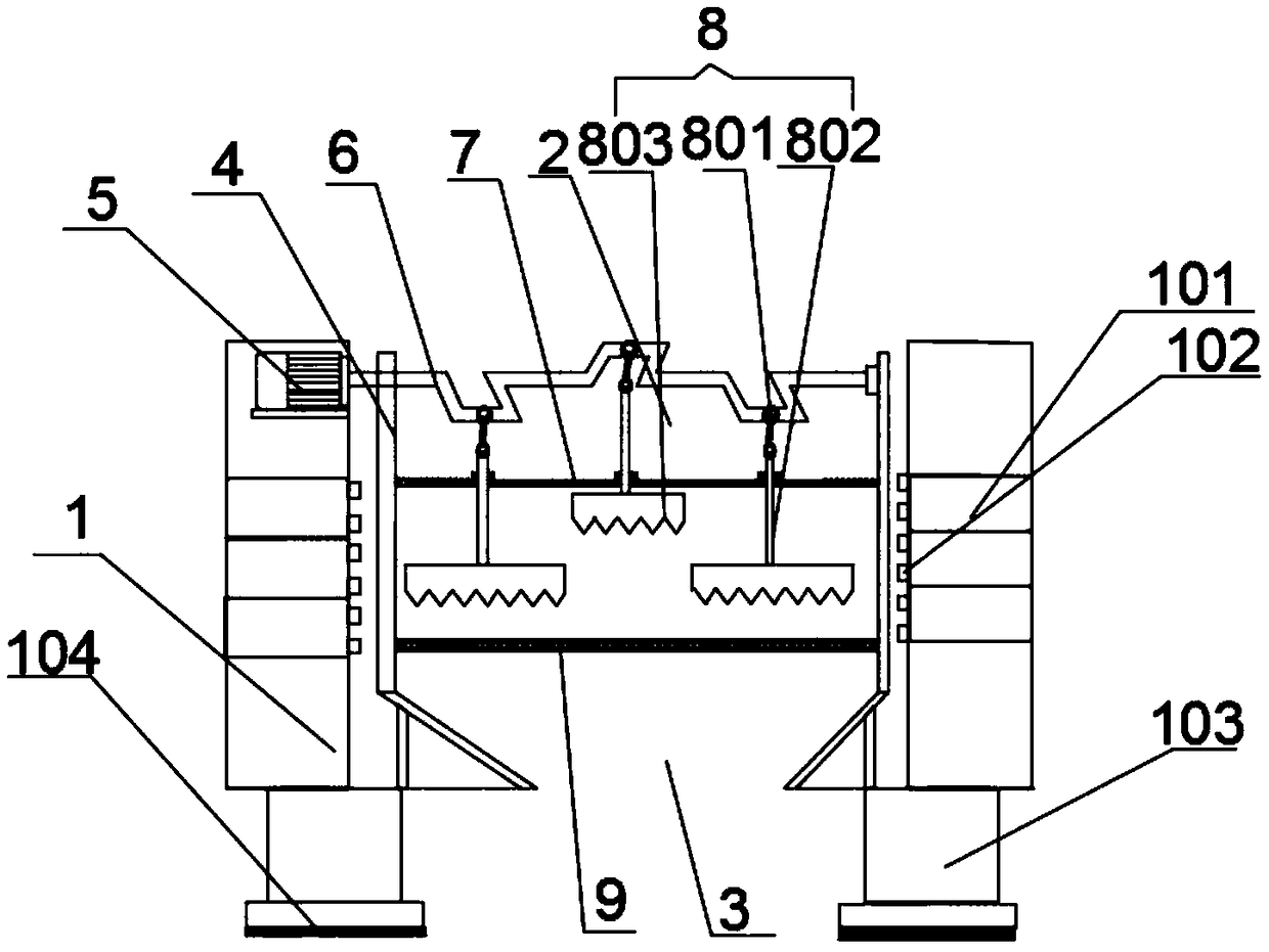 Meat beating and mincing device