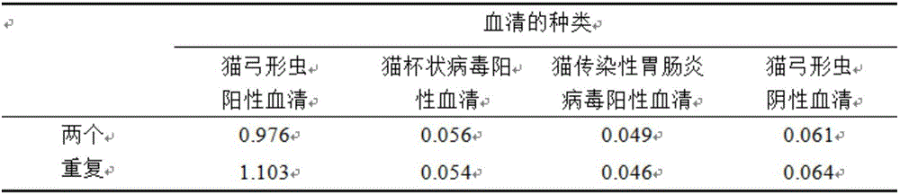 Indirect ELISA kit for cat toxoplasma gondii serum antibody and preparation method thereof