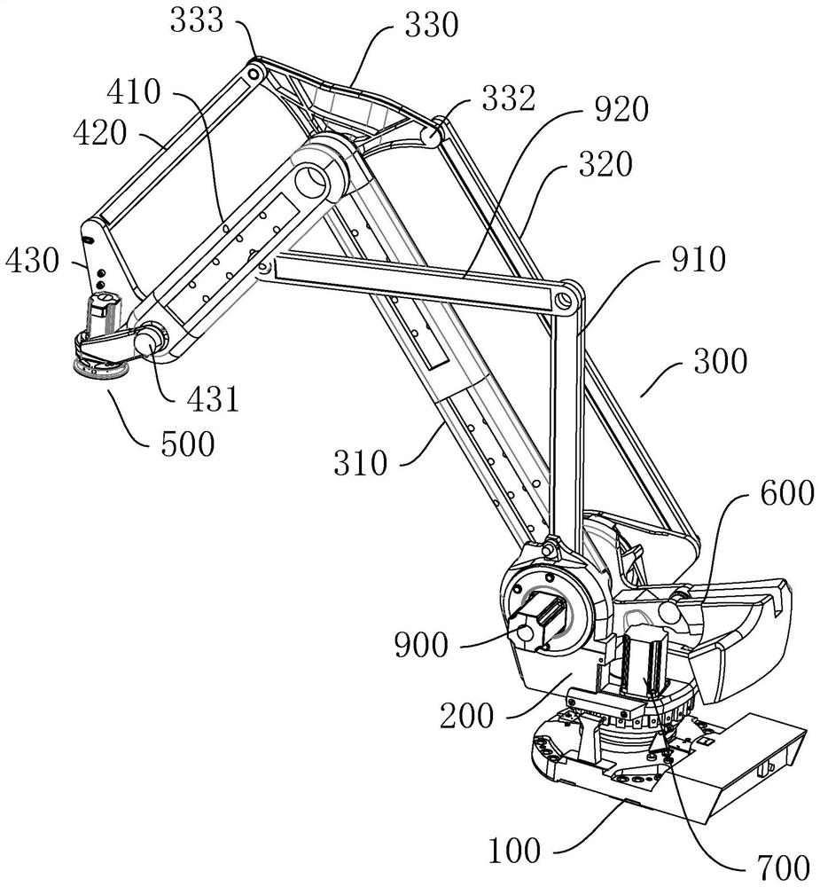 Parallelly-driven heavy-load robot