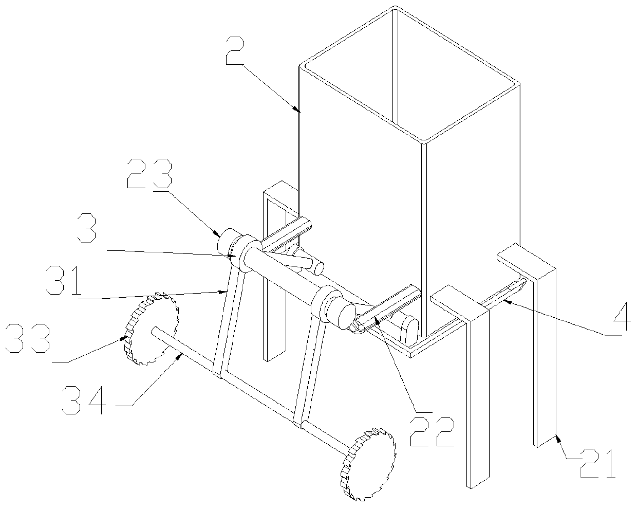 Tobacco drying and transferring device based on rapid transportation