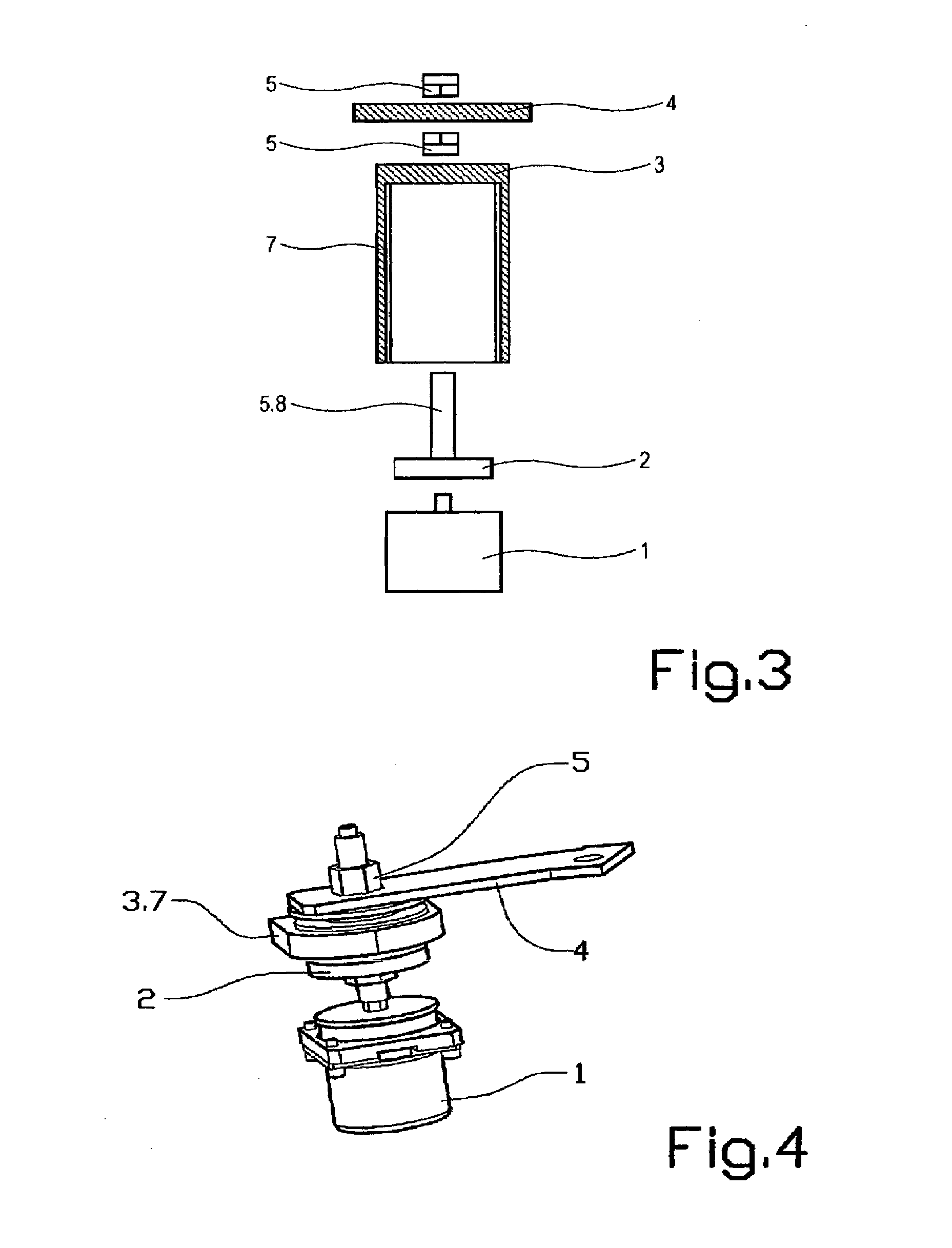 Cab suspension device