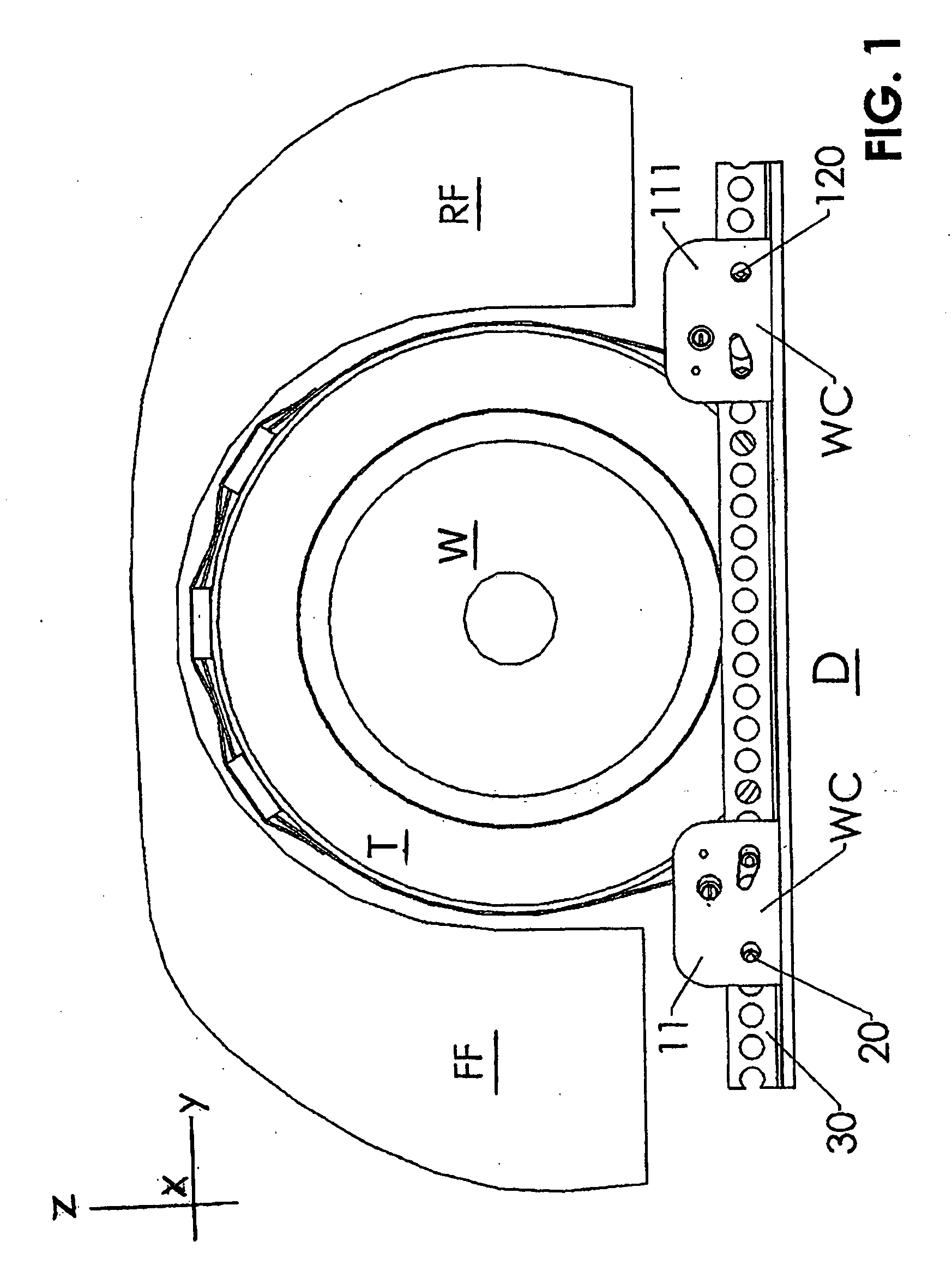 Low-profile wheel chock assembly