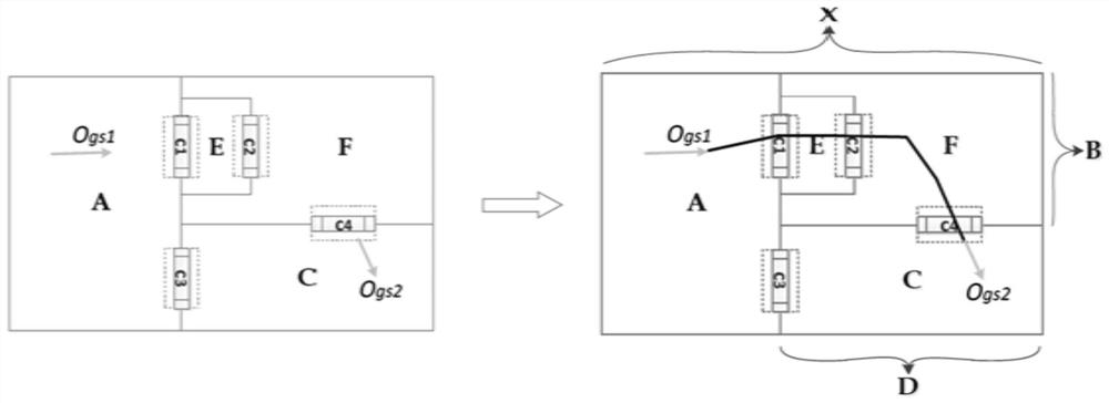 Multi-video event blind area change process deduction method based on geographical semantic association constraints