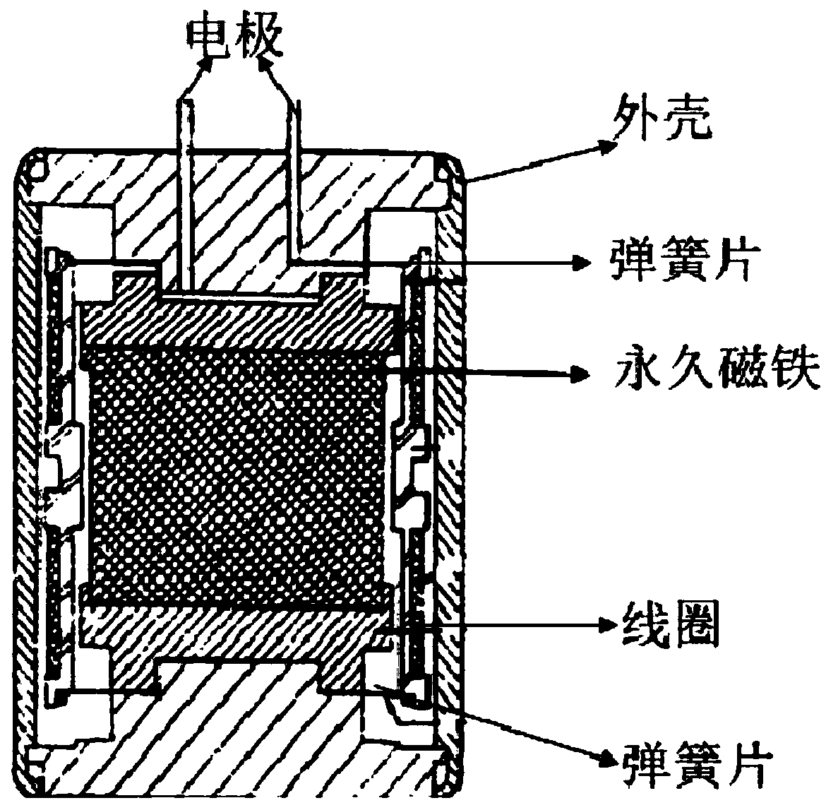 Moving coil detector for simultaneously detecting speed and acceleration