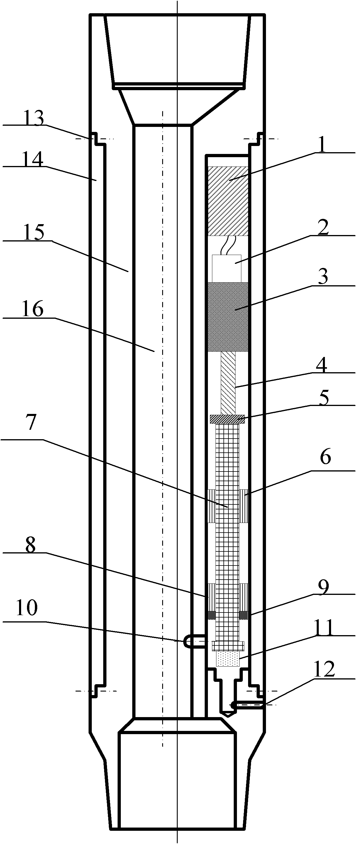 Underground separated layer water injection control system based on RFID (radio frequency identification device)