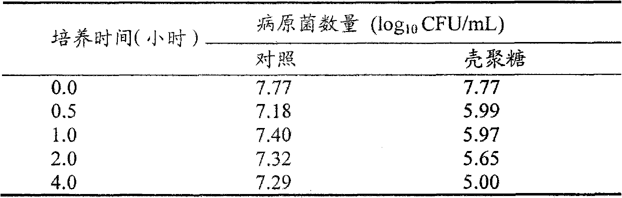 Application of chitosan in preparing drugs for preventing and curing bacterial septicemia of silkworm