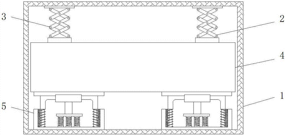 POS machine with good damping effect