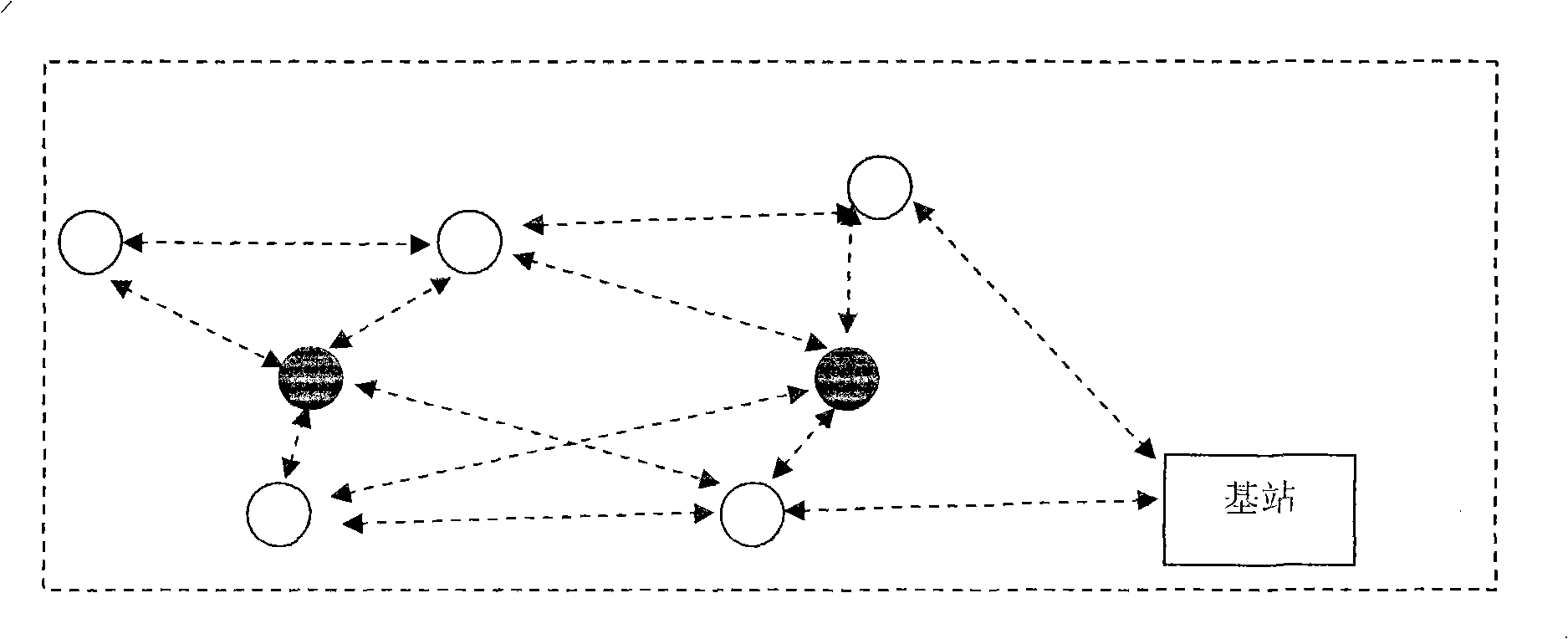 Method for target positioning by utilizing wireless energy intensity