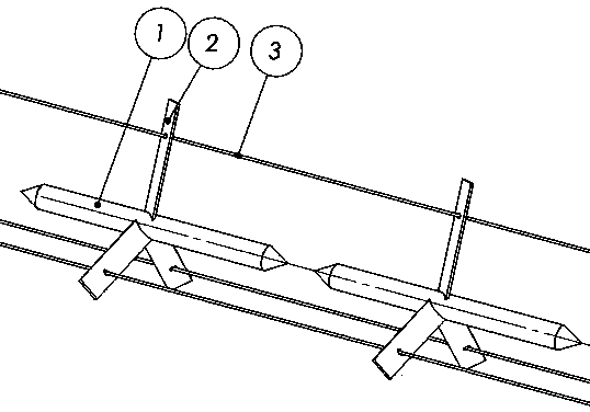 Flexible coupler transmitting torque by mooring ropes and engine applying same