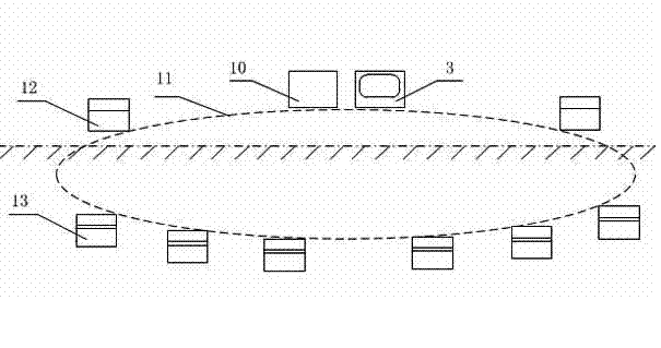 Vibration monitoring method based on sensors