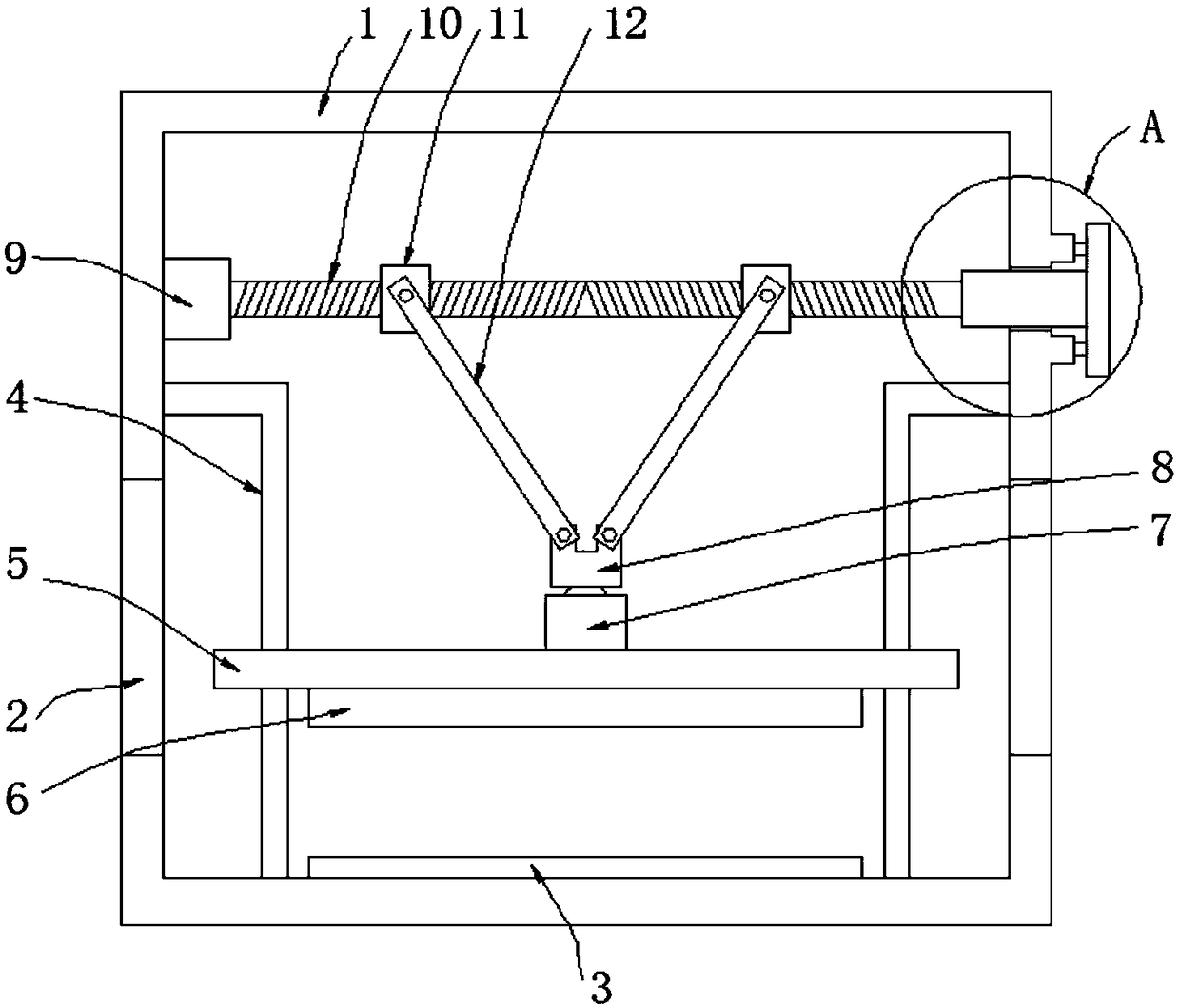 Grinding device for unshaped refractory production