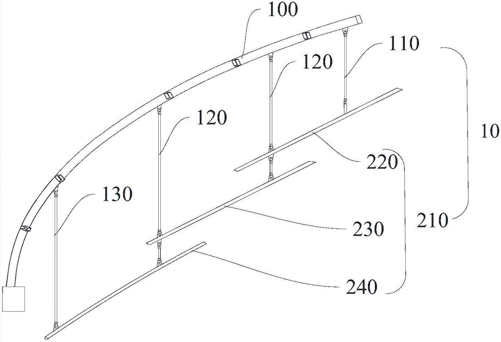 Ceiling structure and building structure