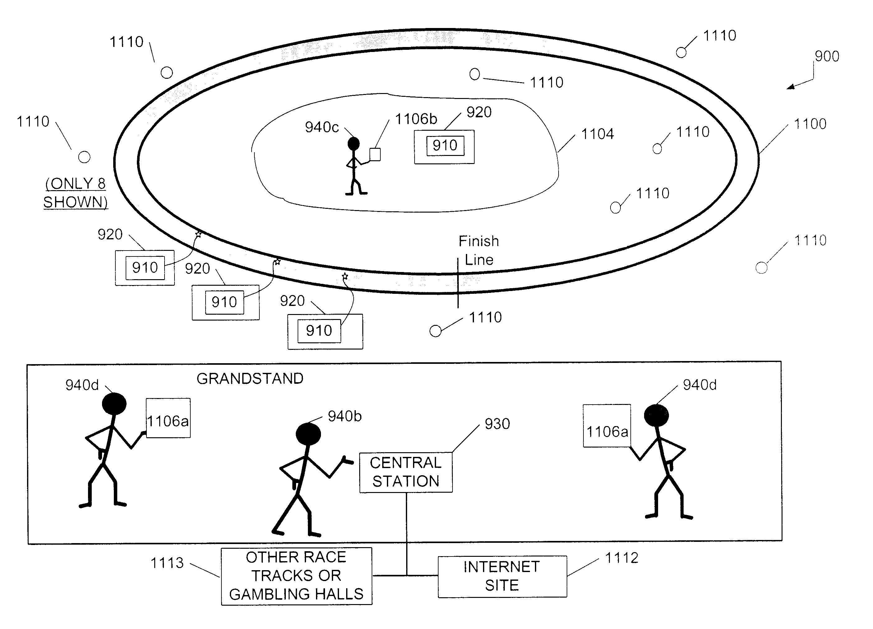 System and method for using impulse radio technology to track and monitor animals