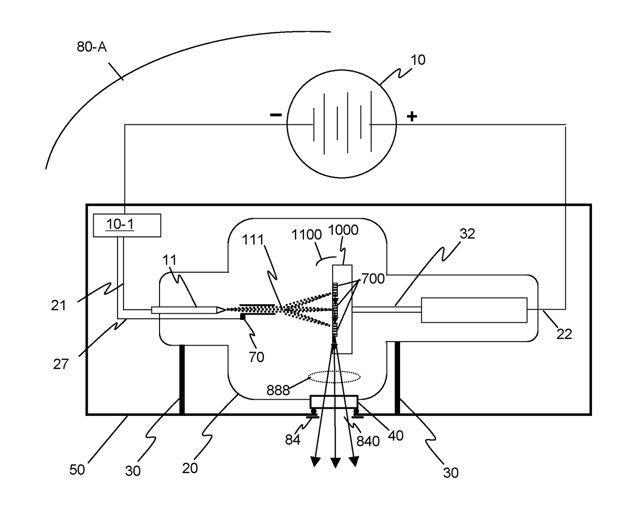 X-ray illumination system with multiple target microstructures