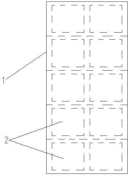 Lattice type container and cargo container shipping method