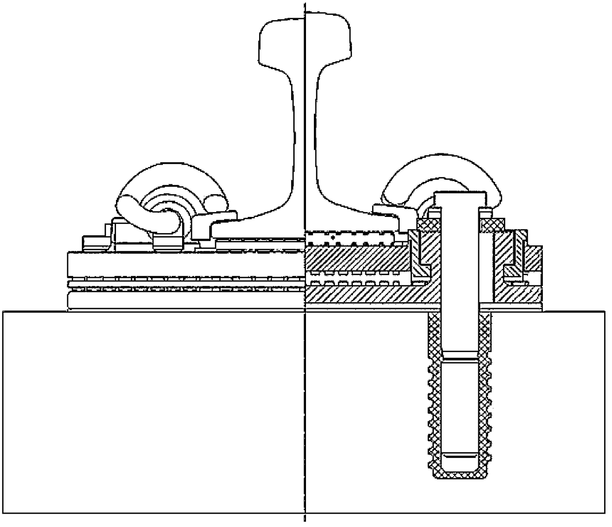 A shoulder damping fasten