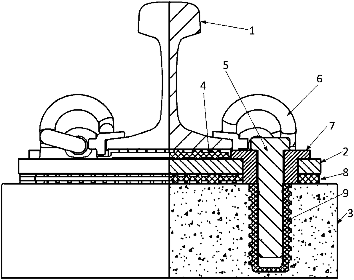 A shoulder damping fasten