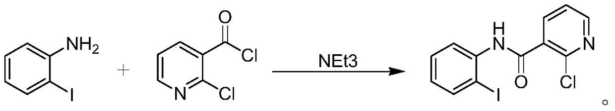 The preparation method of boscalid