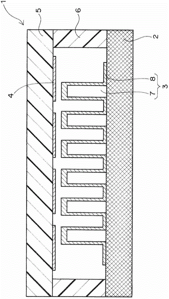 Pressure-sensitive switch, manufacturing method for same, touch panel including pressure-sensitive switch, and manufacturing method for touch panel