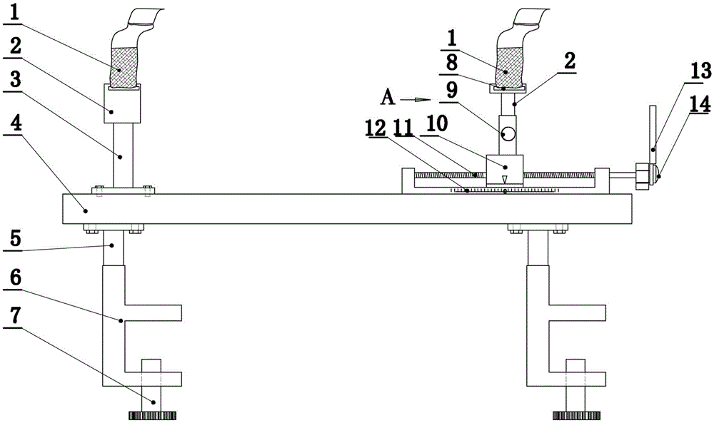 Fracture reduction assisting instrument