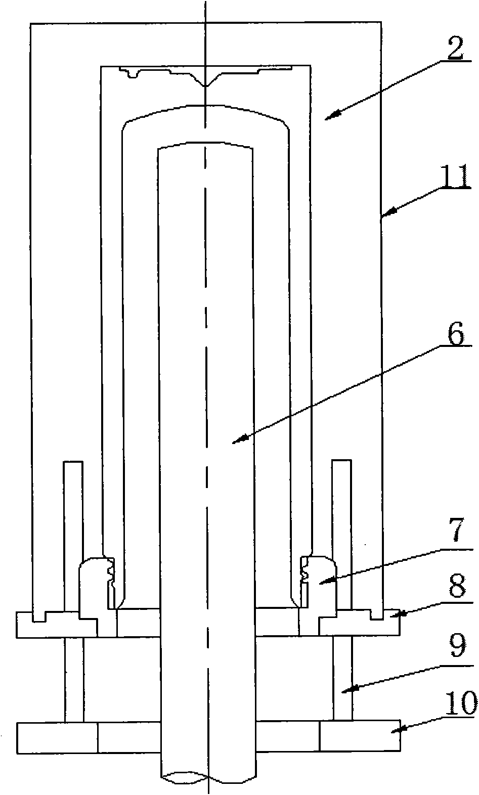 Nano silver antibacterial vacuum cup and processing technology thereof