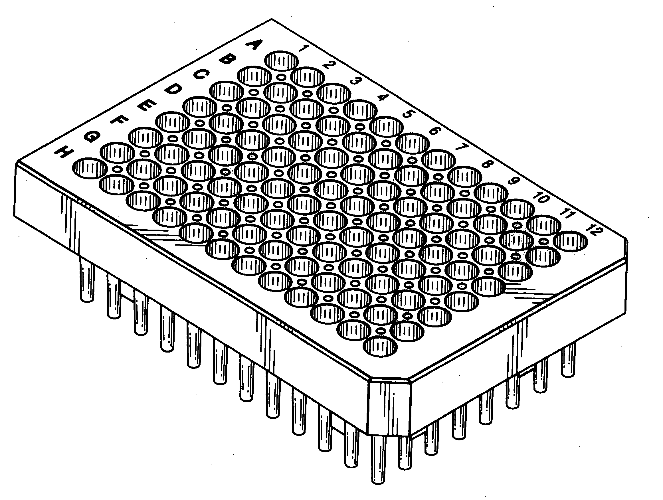 Device for solid phase extraction and method for purifying samples prior to analysis