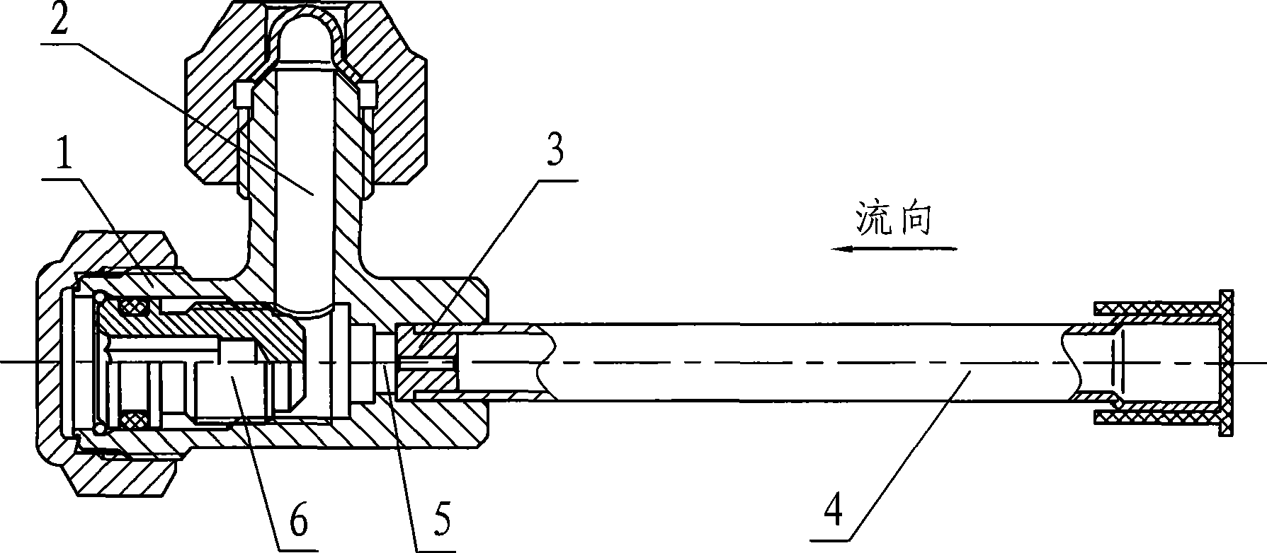 Throttling stop valve with throttling and cut-off dual function