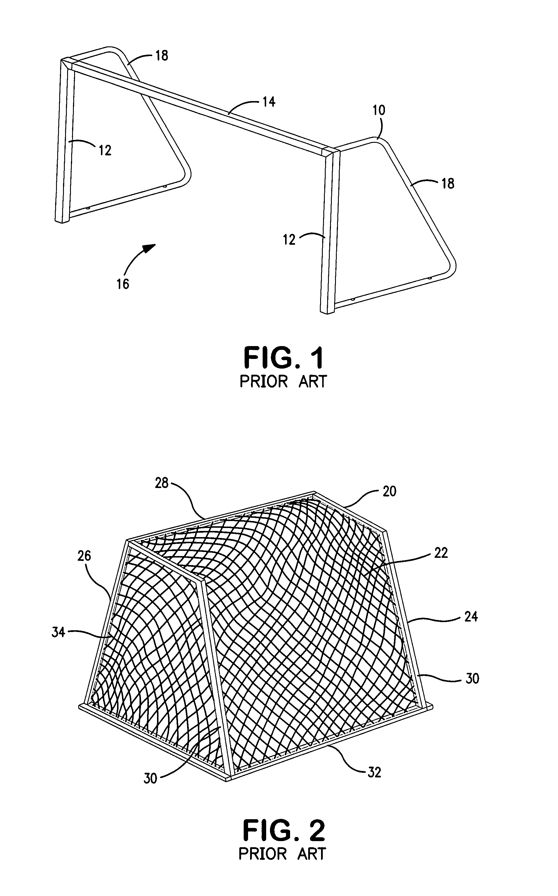 Tamper resistant fastener for sports netting