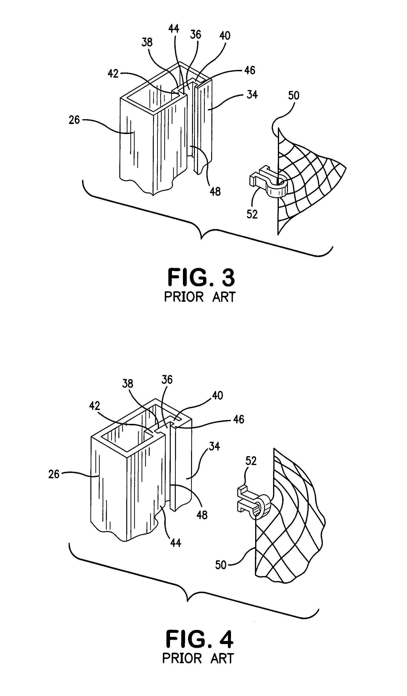 Tamper resistant fastener for sports netting