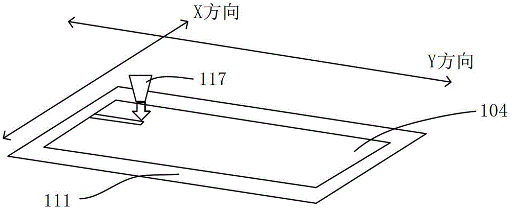 Scraped glass smashing device