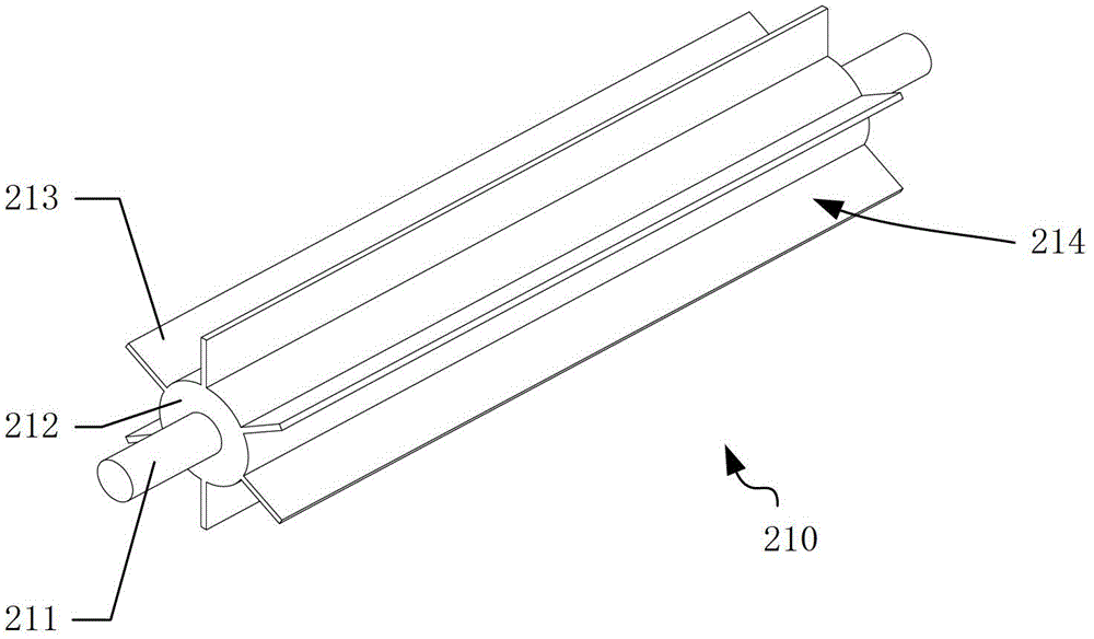 Scraped glass smashing device