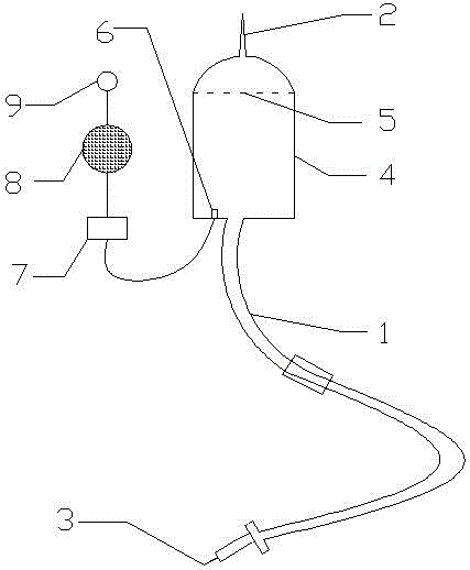 Infusion tube with high safety