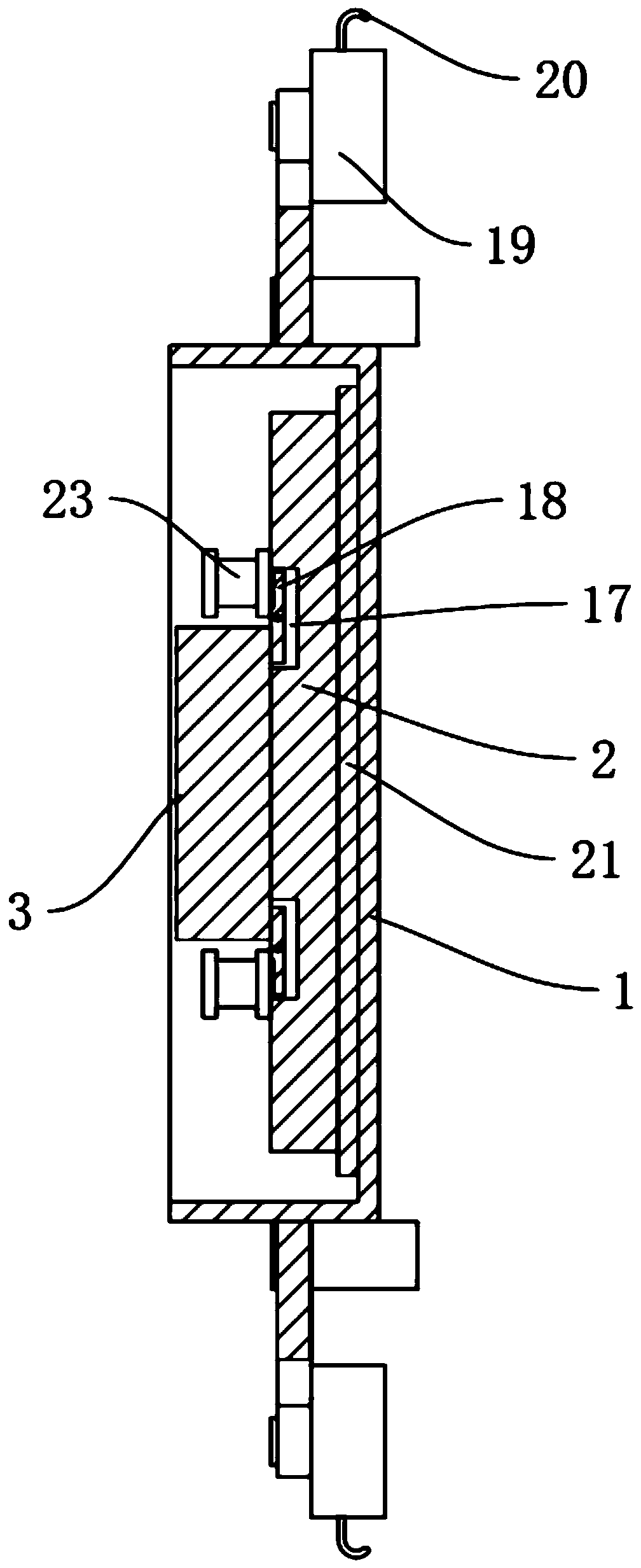 Drawing driving mechanism in seamless steel pipe drawing machine