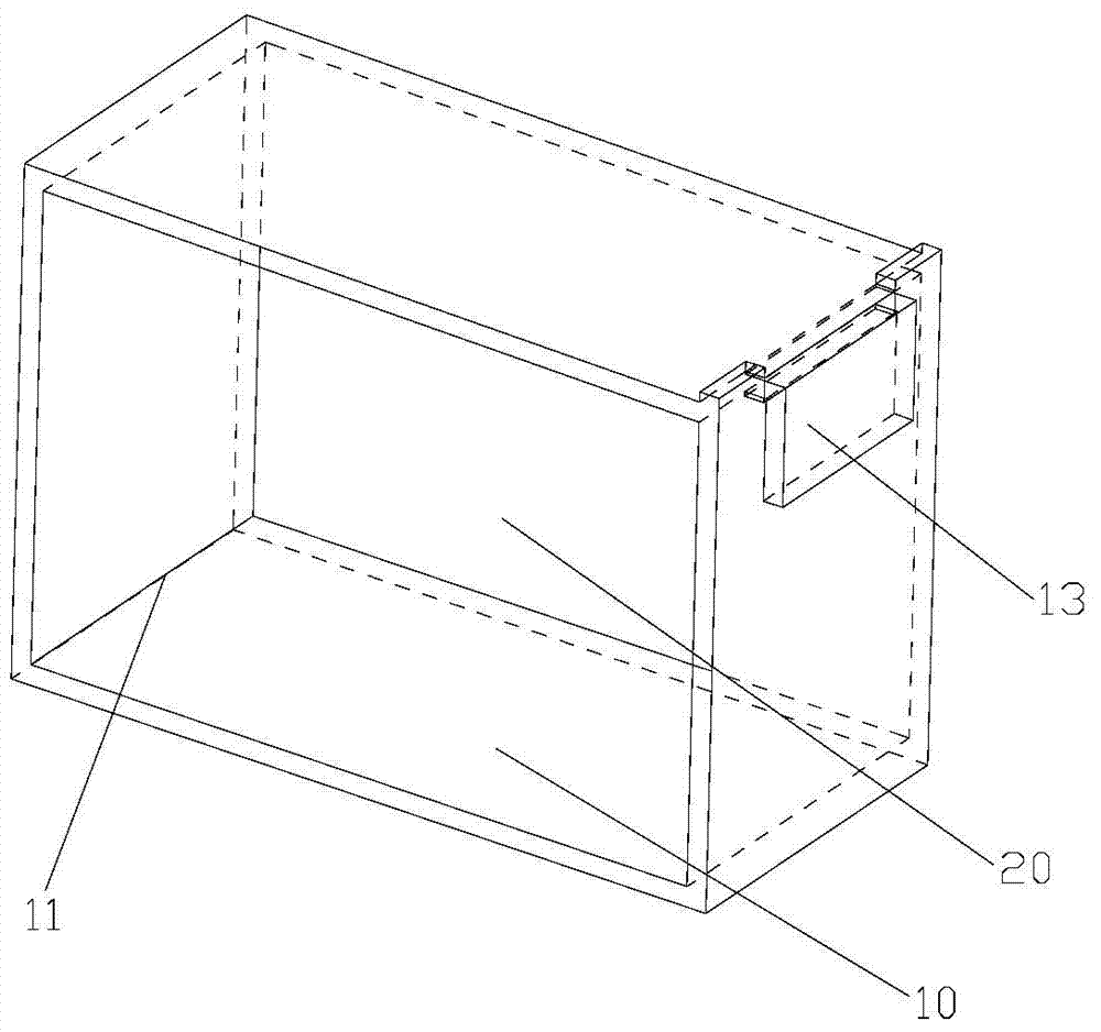 Air-conditioner package anti-treading structure and air-conditioner packaging box with same