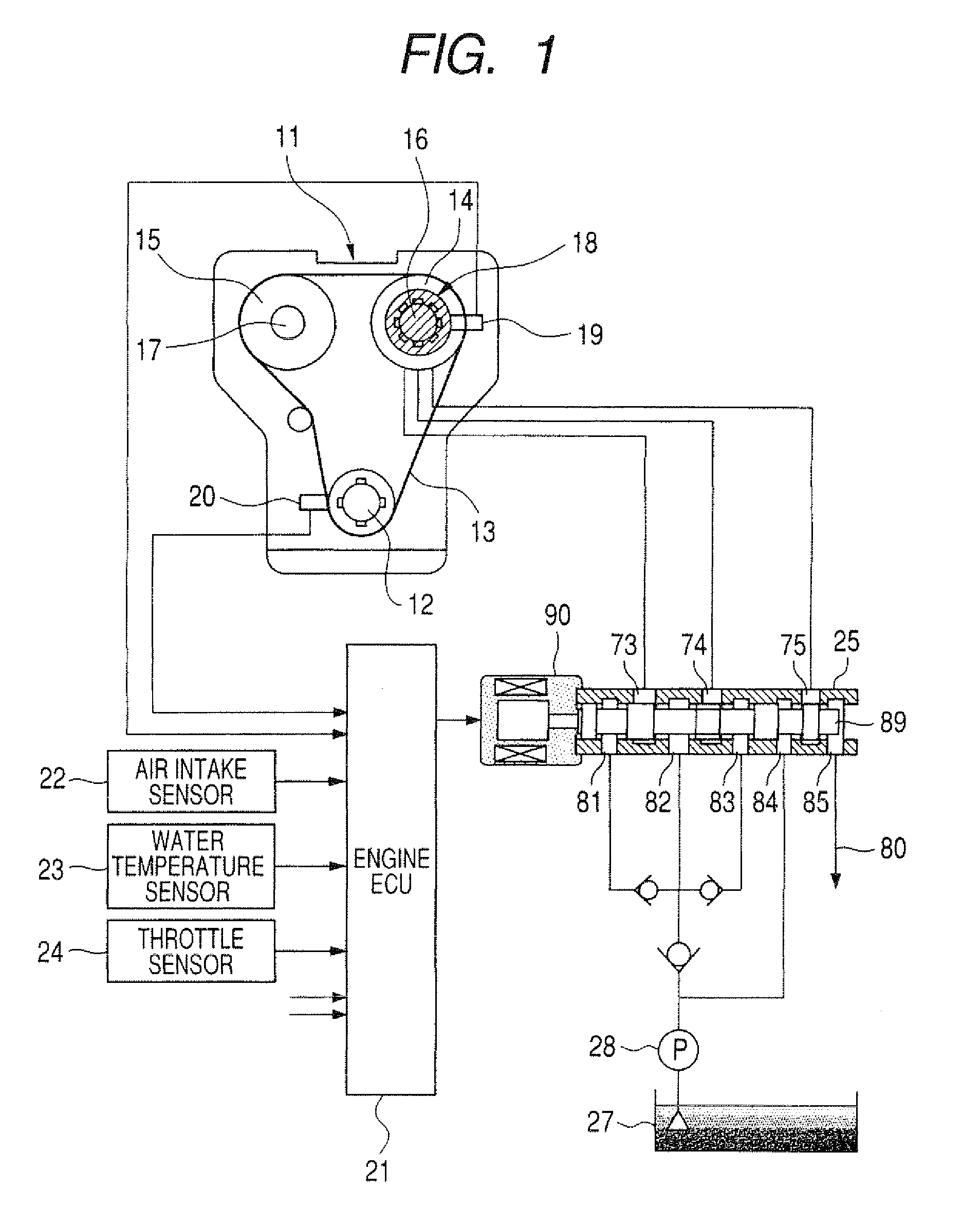 Variable valve timing control apparatus for internal combustion engine