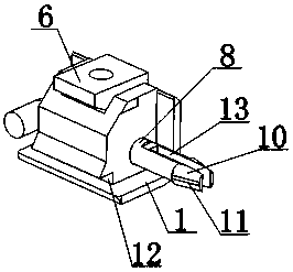 Silver reflector clamping device