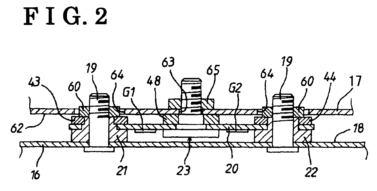 Occupant load sensor for vehicle