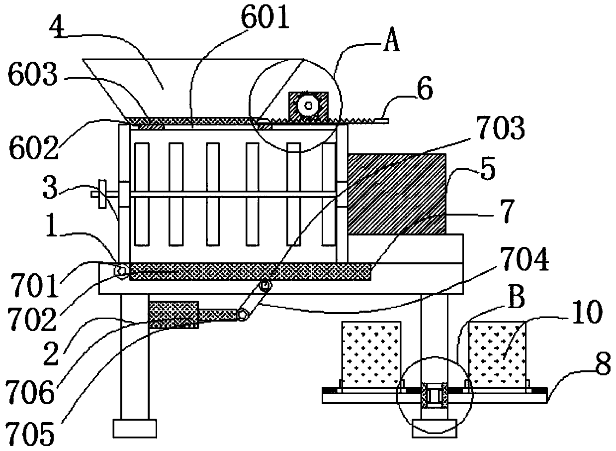 Preparation device and process of cement-based material with regularly arranged hole structure