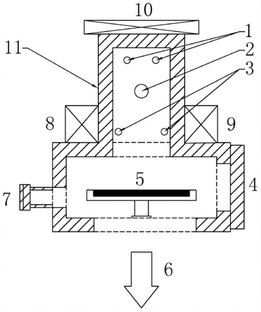 Linear plasma-enhanced chemical vapor deposition system with remote magnetic-mirror field constraint