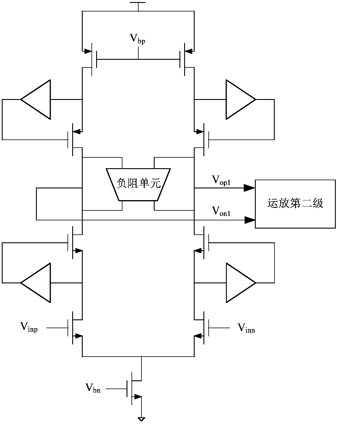 A Method of Using Negative Resistance to Increase Gain of Operational Amplifier