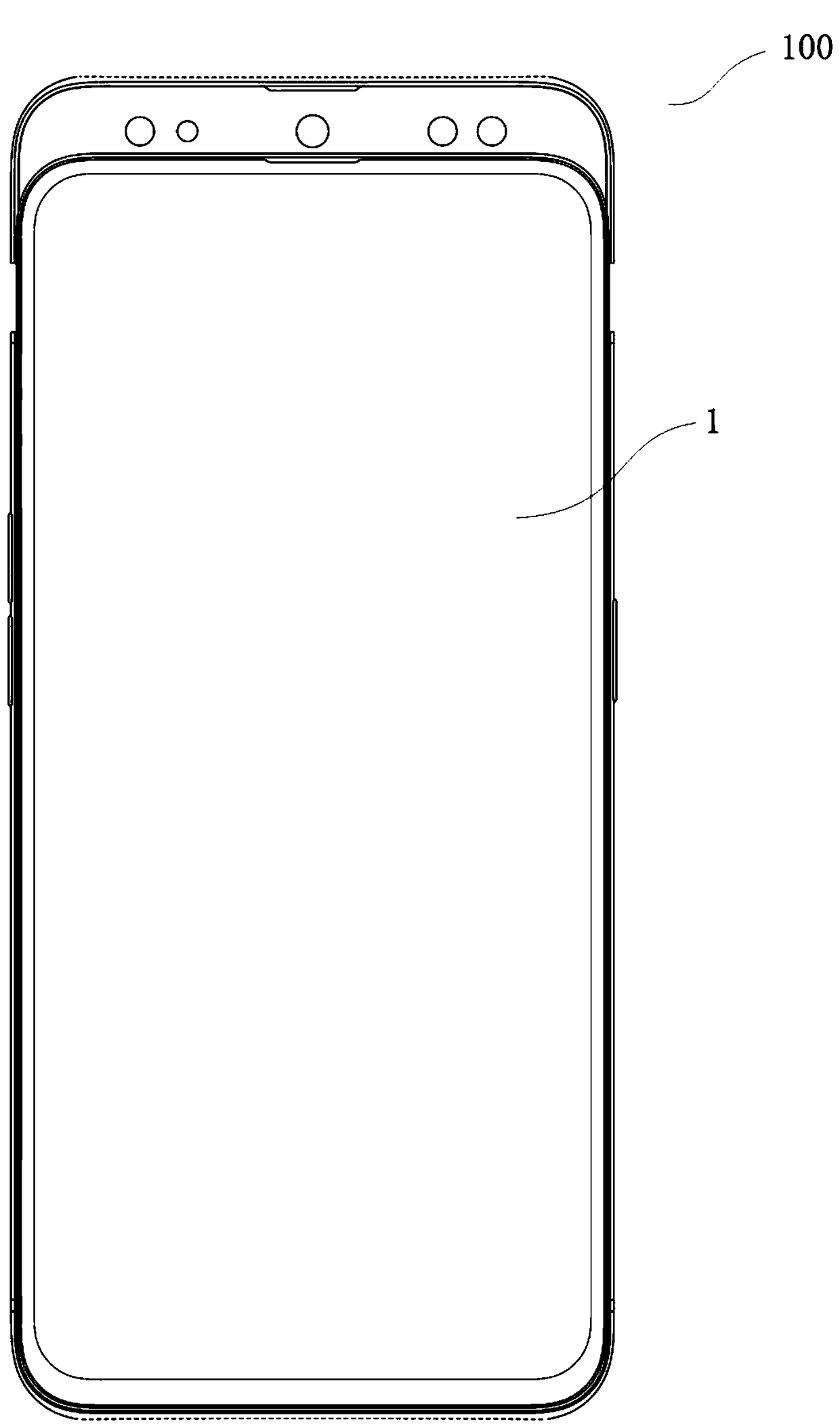 Electronic equipment and falling control method of electronic equipment