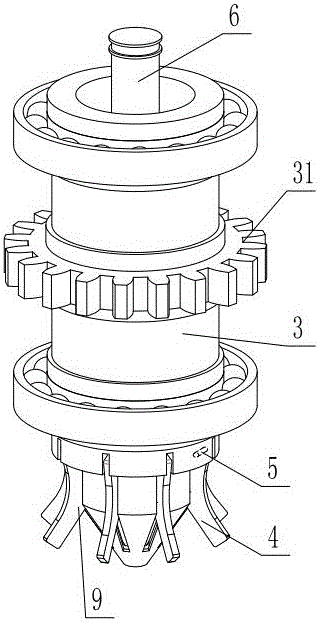 Electric power distribution cable winding machine