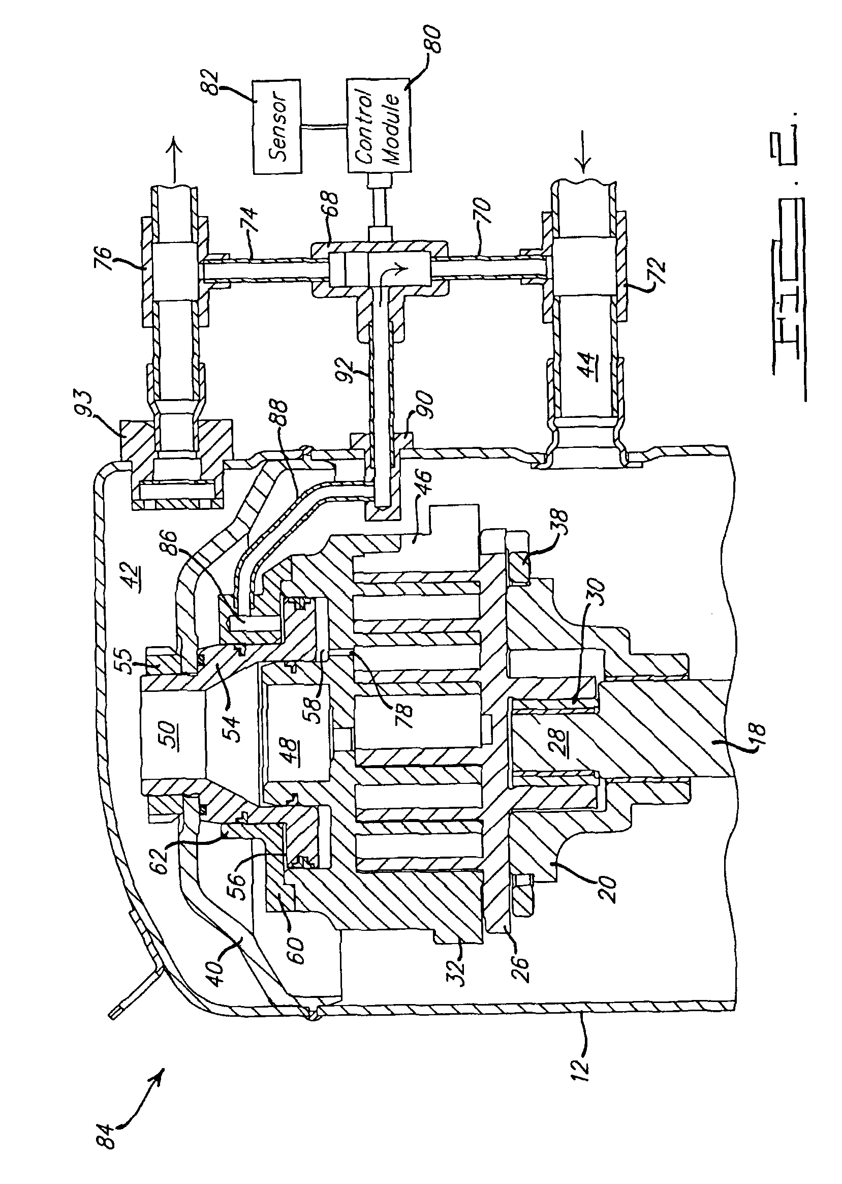 Capacity modulated scroll machine